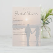 Bruiloft Bridal Shower Kaart (Staand voorkant)