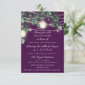 Bruiloft Bridal Shower Rustic Hout Goud Prummen Ja Kaart (Staand voorkant)