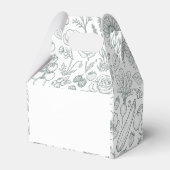 Bruiloft Bridal Shower Vers Fris Van De Markt Bedankdoosjes (Achterkant)
