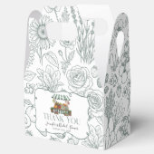 Bruiloft Bridal Shower Vers Fris Van De Markt Bedankdoosjes (Geopend)