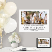 Bruiloft Bridal Shower Verwelkoming Script 3 Foto Poster