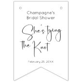 Bruiloft Bridal Shower Vlaggetjes (Eerste vlag)