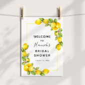Bruiloft Bridal Shower Welkom Bord Poster