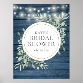 Bruiloft Bridal Shower Welkom Bord Poster