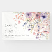 Bruiloft Bridal Shower Welkom Bord Spandoek (Horizontaal)