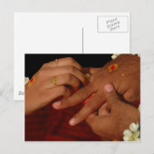 bruiloft briefkaart (Voorkant / Achterkant)