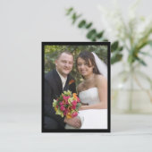 bruiloft briefkaart (Staand voorkant)