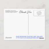 bruiloft briefkaart (Achterkant)