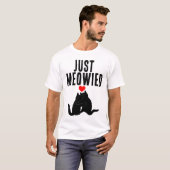 BRUILOFT BRUID BRUIDEGOM CAT T-shirts (Voorkant volledig)