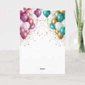 Bruiloft bruid & bruidegom Gefeliciteerd Kaart (Achterkant)