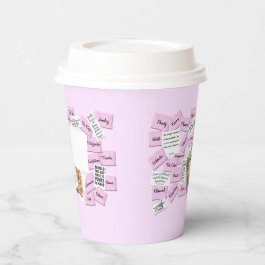 Bruiloft Bruids Bachorlette Party Paper cup Papieren Bekers (Links)