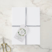 Bruiloft Bruidsfeest Favor Eucalyptus Groene Tinte Cadeaulabel (Met Touw)