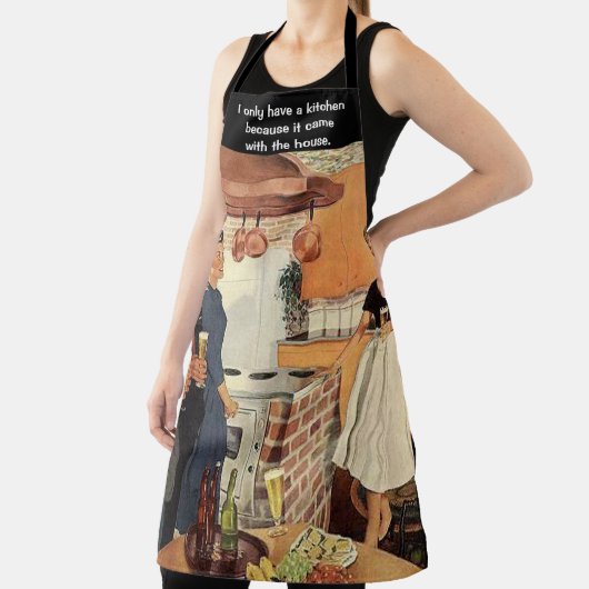 Bruiloft Bruidsjurk Feest / Huis Inwoning Feest Schort (Insitu)