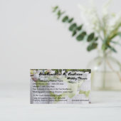  bruiloft bruiloft visitekaartje (Staand voorkant)