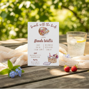 Bruiloft Brunch Bruidsfeest Kaart