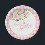 Bruiloft brunch & Bubbels Bruidsjurk bord - Roze t<br><div class="desc">Perfect item om de speciale bruid te worden te vieren!</div>