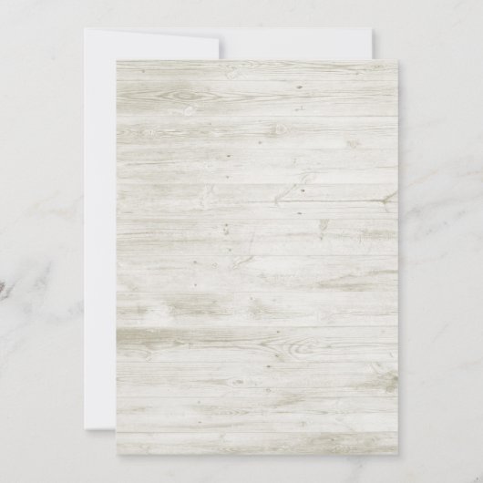 Bruiloft brunch & bubbels met bloem slingerlampjes kaart (Achterkant)