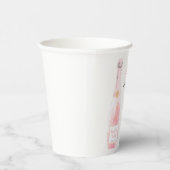 Bruiloft brunch met bubbels Champagne Bruidscadeau Papieren Bekers (Rechts)