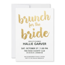 Bruiloft Brunch Uitnodiging