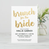 Bruiloft Brunch Uitnodiging (Staand voorkant)