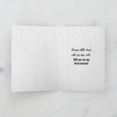 Bruiloft Buck Groomsman Aanvraag (Binnen)