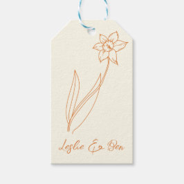 bruiloft cadeaulabel