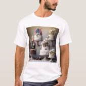 Bruiloft_Cakes_A_Bruiloft_taart_van_chocolade_33 T-shirt (Voorkant)