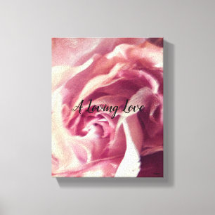 BRUILOFT CANVAS ROMANCE DESIGN STIJL AFDRUK