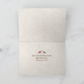 bruiloft cashewnoten kaart (Binnen)