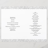 BRUILOFT CEREMONIE PROGRAMMA borstel type zwart co (Achterkant)