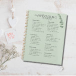 Bruiloft Checklist Planner<br><div class="desc">De perfecte planner met een bruiloft checklist zodat de binnenkort te zijn bruid kan worden op de top van de dingen en vermijd het bridezilla syndroom! U kunt elke partij van de checklist personaliseren of laten zoals het is,  maar vergeet niet om te personaliseren met uw namen en trouwdatum.</div>