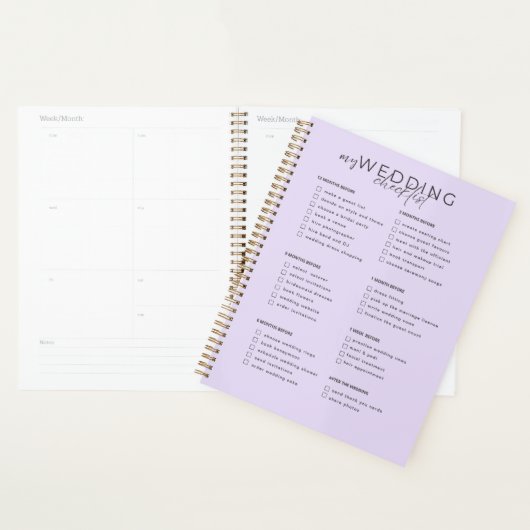 Bruiloft Checklist Planner (Display)