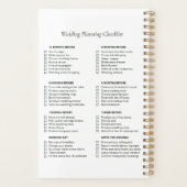 Bruiloft Checklist Planner (Achterkant)