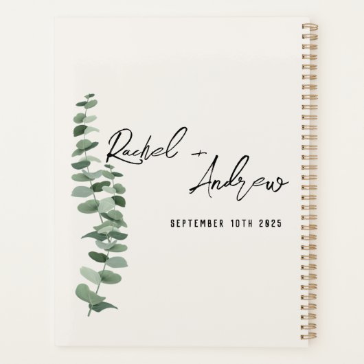 Bruiloft Checklist Planner (Achterkant)