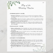 Bruiloft Checklists - Dag van de Bruiloft Planner (Achterkant)