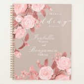Bruiloft Chic Roos Planner (Voorkant)