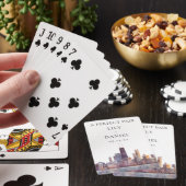 Bruiloft Chicago Perfect Paar Favor Pokerkaarten (Insitu)