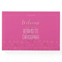 Bruiloft Chique Modern Elegant Eenvoudig Roze