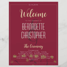 Bruiloft Chique Modern Elegant Eenvoudige Rode Wij