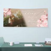Bruiloft chique Roos foto banner (Beurs)