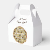 Bruiloft Chocolade Chip Cookie Treats Dromen Deeg Bedankdoosjes (Voorkant Zijde)