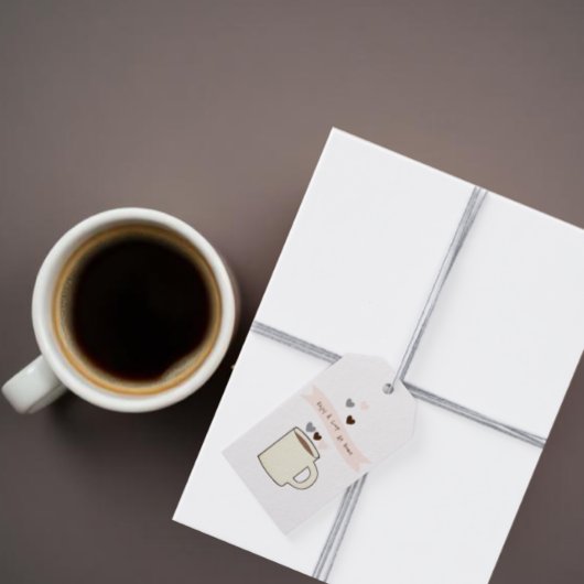 Bruiloft Coffee Favor Coffee om mee naar huis te n Cadeaulabel