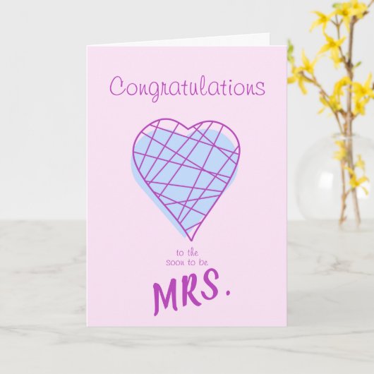 Bruiloft Congratulations Kaart (Gele Bloem)