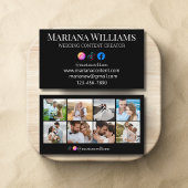 BRUILOFT CONTENT CREATOR 8 foto's collage zwart Visitekaartje