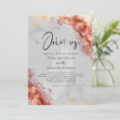 BRUILOFT | Creamy Dreamweaver Sedona Clay Alcohol  Kaart (Staand voorkant)