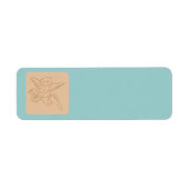 Bruiloft Cupido Etiket (Voorkant)