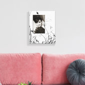 Bruiloft Custom Portret Canvas (Insitu (Woonkamer))