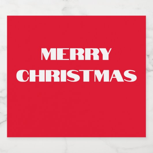 Bruiloft dag label sparkling wijnetiket (Enkel label)