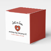 Bruiloft Dag Nood Overlevingsuitrusting Bruids Par Bedankdoosjes (Voorkant Zijde)