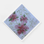 Bruiloft dag papier servetten in Bourgogne (Hoek)